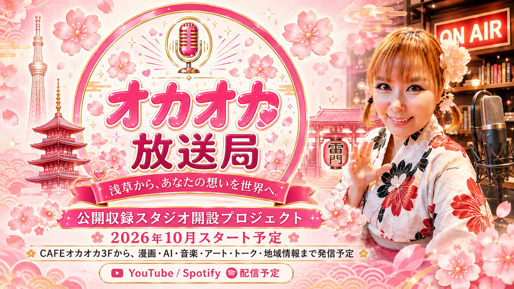 OkaOka FM クラウドファンディング
